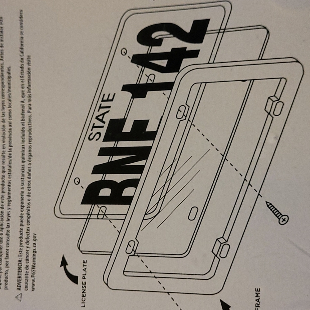 Auto Drive Frame & Cover license plate - Picture 7 of 9